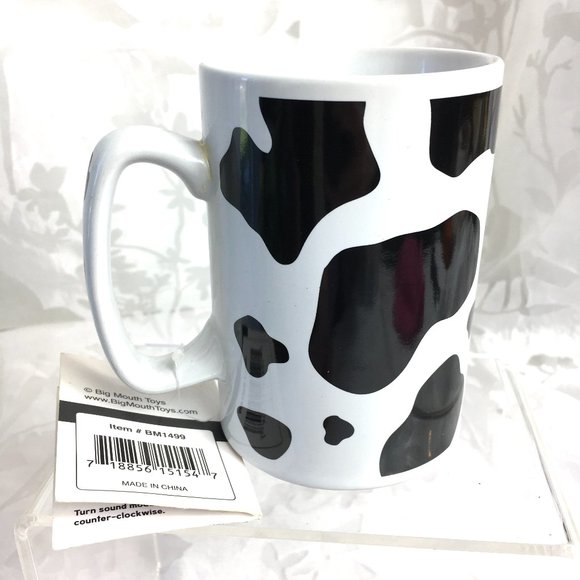 Cow are You Today Talking Coffee Mug NWT - Picture 3 of 11